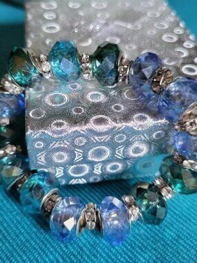 Chunky Multi-Colored Wrist Wrap Bracelet